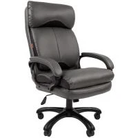 Офисное кресло Chairman 505 (экокожа серая)
