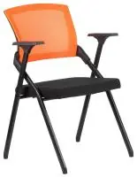 Кресло Seat RCH M2001 (сетка оранжевая/ткань черная)