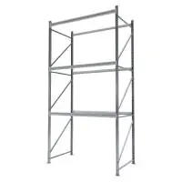 Стеллаж СФМ 3500х1750х1000 (3 яруса без настила) Zn