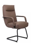 Стул Riva Chair Otto CV-P001BS Коричневая экокожа